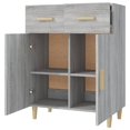 thumbnail image 2 of vidaXL Sideboard Grey Sonoma 69.5x34x90 cm Engineered Wood, 2 of 5