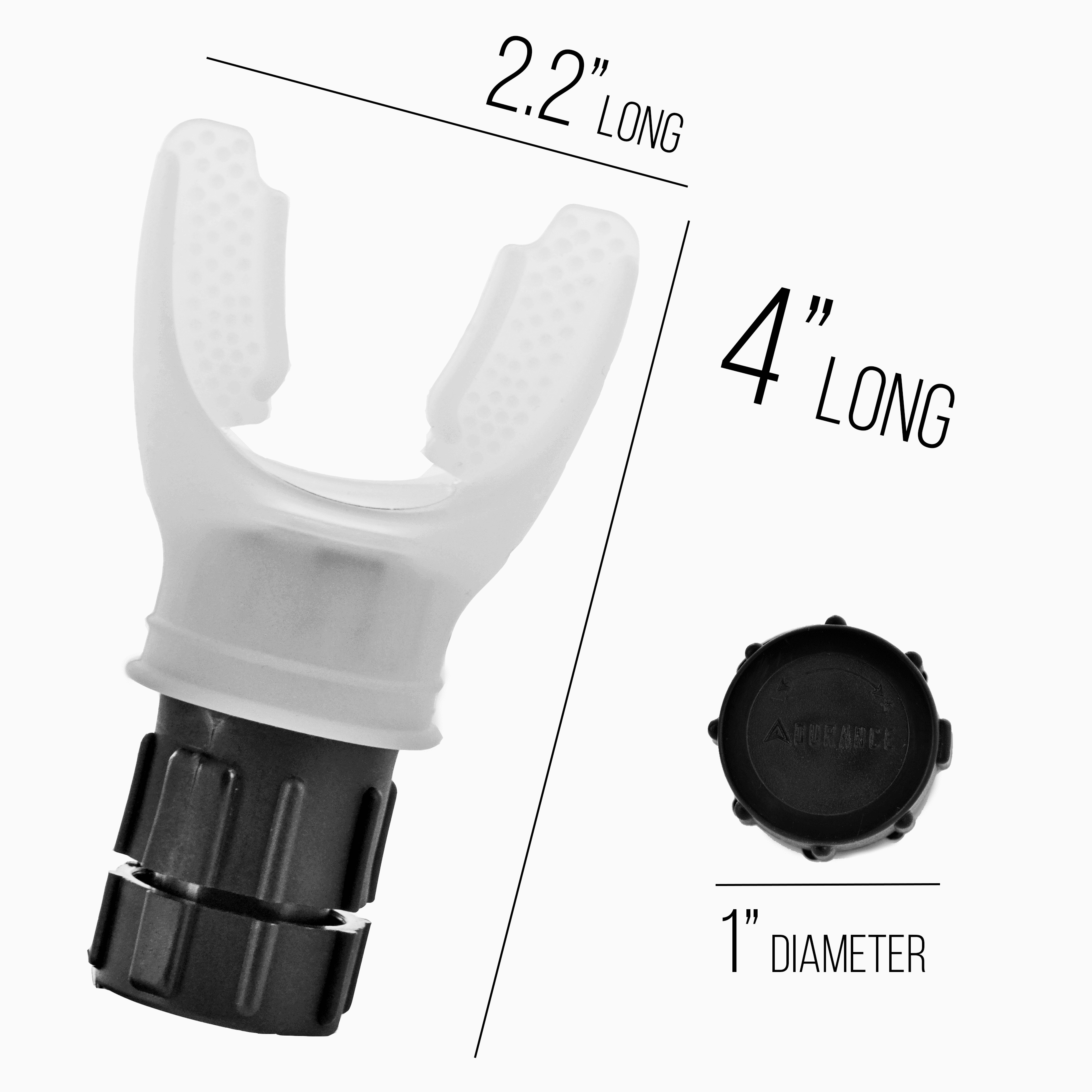 Air Gauge Exercise & Fitness Breathing Trainer, Adjustable Resistance Lung Trainer Device, Improves Stamina & Lung Capacity, 1 Count (1 Pack)