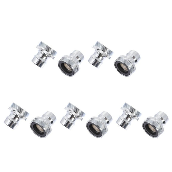 Dishwasher Faucet Adapter, 10 Pack Portable Washer Faucet Snap Adapter Connection Accessories