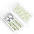 thumbnail image 4 of Rateoe Cute Chubby Frog for Stainless Steel Kids Silverware Set - Child and Toddler Safe Flatware - Children's Knife, Fork And Spoon Set, 4 of 8