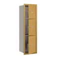 thumbnail image 4 of Salsbury Industries Recessed Private Aluminum 3 Unit 4C Horizontal Parcel Locker, 4 of 4