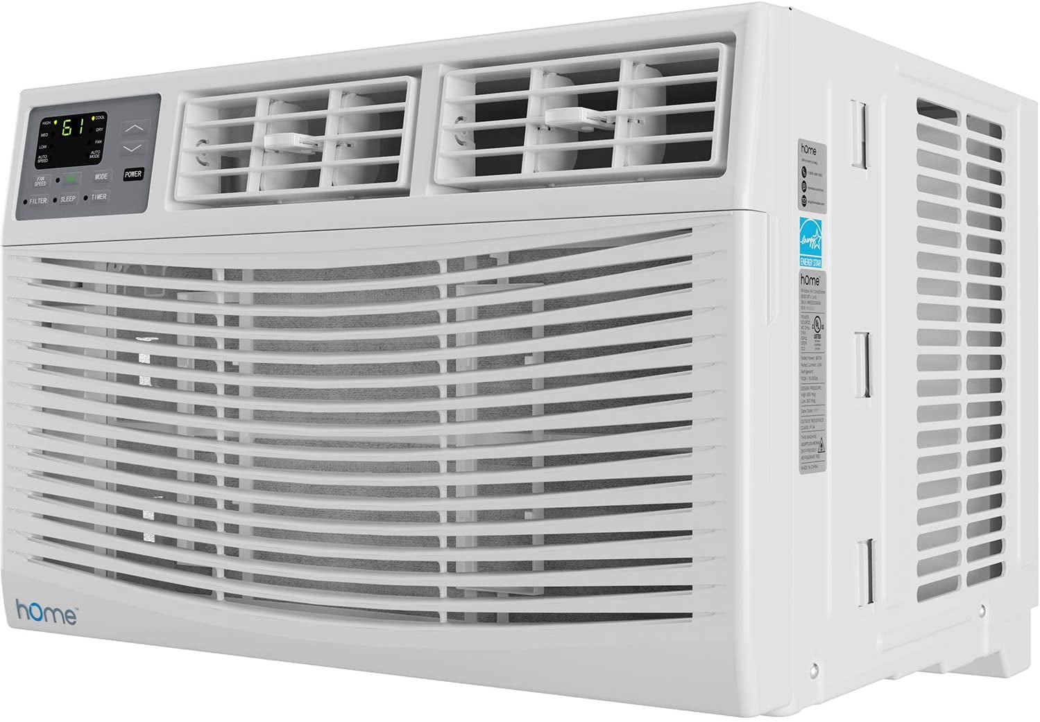 8000 btu air conditioner square footage