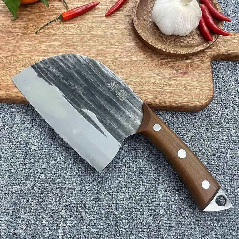 RKZDSR Hand Forged Fish Head Knife, Forged Vegetable Knife, Household  Knife, Cutting Knife, Round Head Knife, Yangjiang Stainless Steel Knife On  Sale