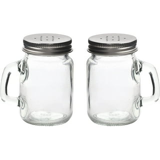 Acopa 5 oz. Mini Mason Jar Salt and Pepper Shaker - 12/Case