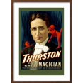 thumbnail image 2 of Art.com Thurston the Great Magician Art Print, Brown Frame Wall Art, 21" x 29", 2 of 5