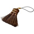 thumbnail image 1 of Mini Desktop Duster Set with Bamboo Handle, 3 Sizes, Traditional Brown Bristles, Keyboard and Office Cleaning Brush (Mini Little Brush), 1 of 2