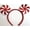 Red Peppermint Ear, variant on CLGIFT Christmas mouse Ears headband pick your color Holiday mouse Ears Christmas white mouse Ears