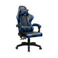 thumbnail image 2 of Spaco Gaming Chair Reclining Swivel with Massage Lumbar Support -Blue, Desk Chair, Gaming Chair for Office or Gaming, 2 of 10