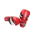 thumbnail image 1 of Gants d'Entraînement de Boxe pour Hommes et Femmes, Sparring, Kickboxing, GYM, Punching avec Support pour 8 Oz Rouge, 1 of 9