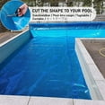 15 Mil Swimming Pool Cover Hot Tub Solar Blanket Heat Retaining