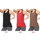 thumbnail image 2 of Sonducket Camiseta de fitness para mujer, chaleco deportivo para gimnasio, camiseta sin mangas con espalda cruzada y estiramiento activo Uniforme atlético Café METRO, 2 of 6