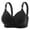 Black#front closure bras for women, variant on nerohusy Women's Plus Size Bras Front Closure,Daisy Bras for Older Women,Daisy Bra,Daisy Bra for Seniors Front Closure,Comfortable Convenient No Wire Buckle Bra,Gray,L