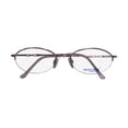 thumbnail image 2 of NEW MARCOLIN 7222 WOMENS/LADIES DESIGNER HALF-RIM LILAC HALF-RIMLESS WITH RHINESTONES FRAME DEMO LENSES 55-19-140 SPRING HINGES EYEGLASSES/EYEWEAR, 2 of 9