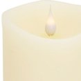 thumbnail image 3 of 9" Beige Flameless Pillar Candle, 3 of 5