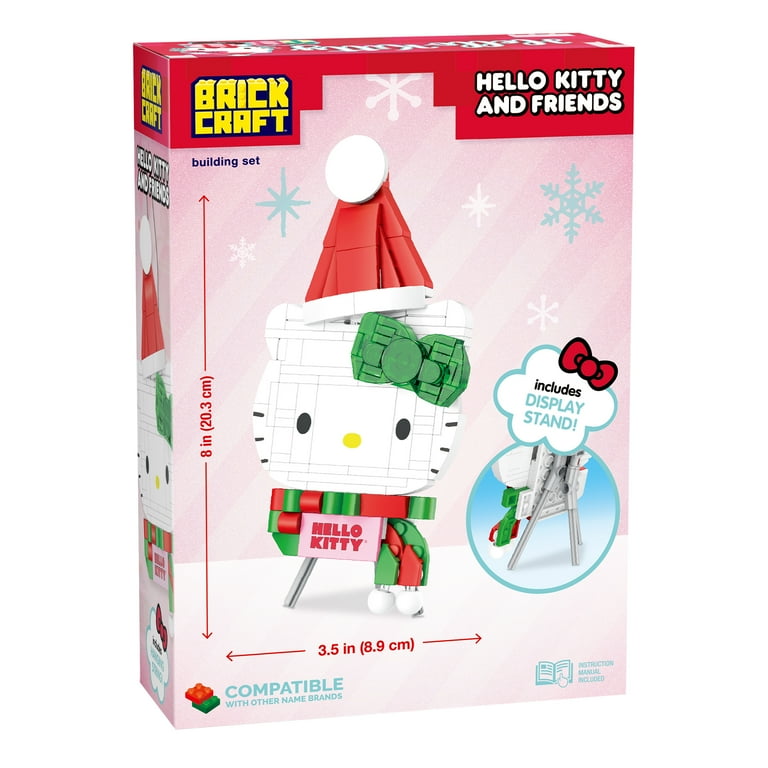 Brickcraft Hello Kitty Decoration Building Kit (152- Plastic Piece