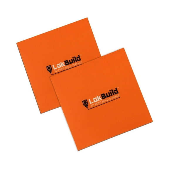 LokBuild 3D Print Build Surface - 6" x 6" - Twin Pack
