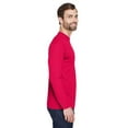 thumbnail image 3 of Adult Cool Dry Sport Long-Sleeve Performance Interlock T-Shirt RED 4XL, 3 of 3