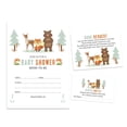 thumbnail image 1 of Inkdotpot Set Of 30Jungle Animals Baby Shower Invitations-Diaper Raffle Tickets And Baby Shower Book Request Cards Gender Neutral Invites Its A Boy Its A Girl, 1 of 8