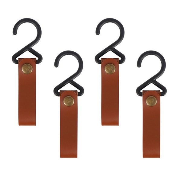 ETEREAUTY 1Set Camping Bag Hook Coffee Durable Lightweight Buckle for Outdoor Use