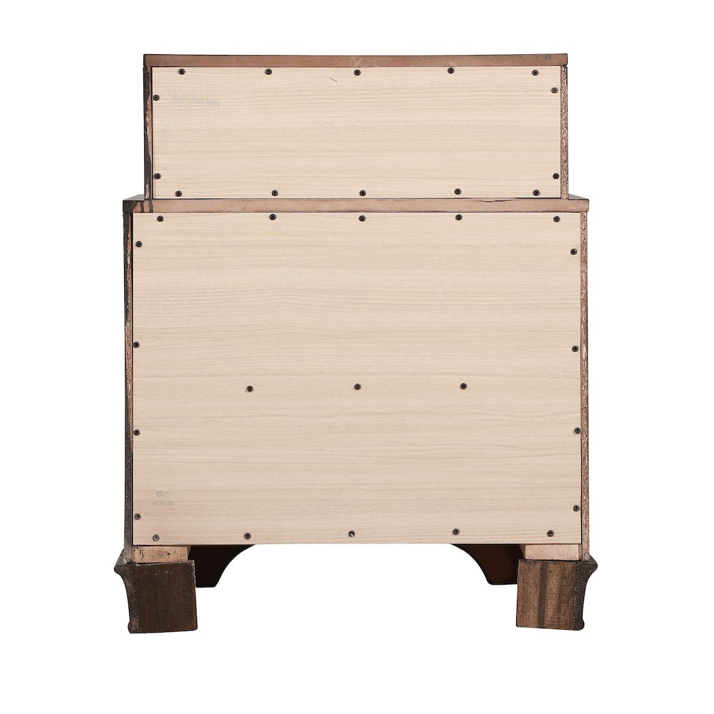 Glory Furniture LaVita Nightstand in Cappuccino Color