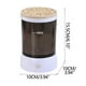 thumbnail image 3 of Máquina limpiadora de brochas de maquillaje HZS-888 | Limpiadora eléctrica automática giratoria para todos los tamaños | Recargable por USB | Multifuncional rotatorio | Secado rápido y, 3 of 5