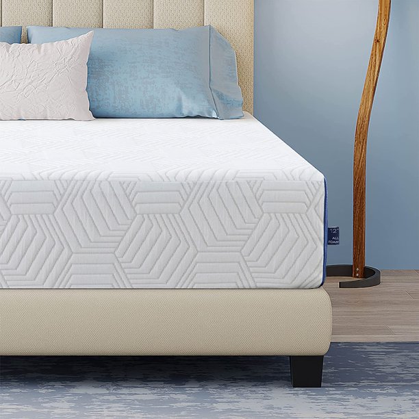 EGOHOME Twin Memory Foam Mattress 8 inch Cooling Gel Foam Bed Mattress