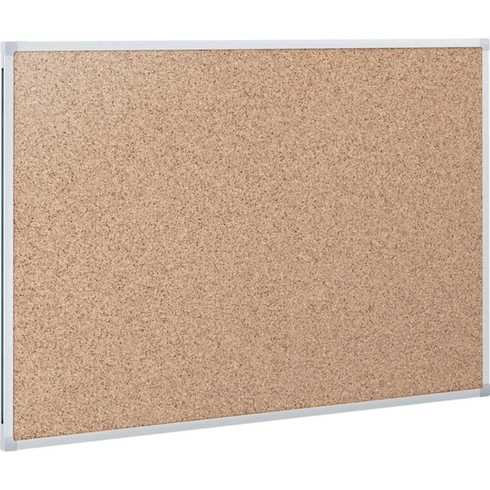 Quartet Bulletin Board,Cork,Aluminum Frame 85360