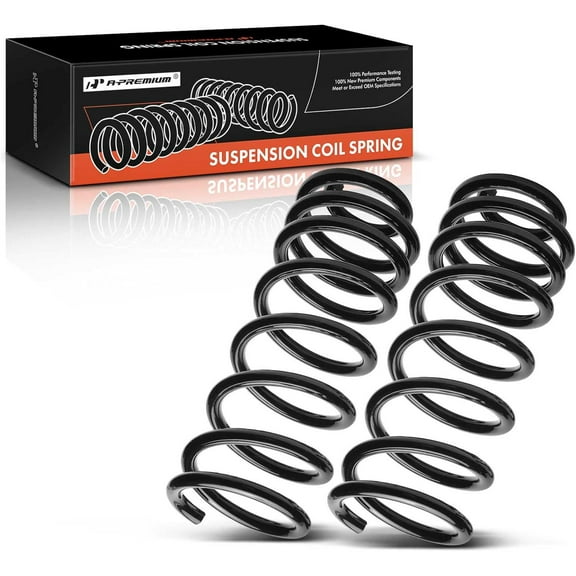 A-Premium 2Pcs Rear Suspension Coil Spring Set Compatible with Jeep Grand Cherokee 1993-1998, Driver and Passenger Side, Replace# 52001125, 52088102