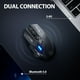 thumbnail image 2 of Ratón inalámbrico ergonómico INPHIC A9 Explorer Bluetooth 5.0 RGB 2400 DPI, 2 of 6