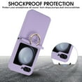 thumbnail image 7 of TECH CIRCLE for Motorola Razr 40/Moto Razr 2023 Case with Card Slot Ring Holder,Premium PU Leather Back Cover All-Round Protection Protective Phone Case for Motorola Razr 40/Moto Razr 2023,Purple, 7 of 7