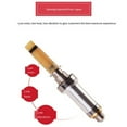 thumbnail image 3 of Manicure Lathe Nail Drill Handle Rustproof Aluminum Replaced Part Alloy ABS Automatic Convenience Nails Accessories Machine Handles Rose Red, 3 of 8