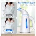 thumbnail image 4 of Steamer for Clothes Steamer, Handheld Clothing Steamer for Garment, 240ml Portable Travel Steam Iron (Only for 120V), 4 of 7