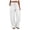 White, variant on Gubotare Linen Cargo Pants Women Women Linen Pants Drawstring Summer Cargo Pants Beach Travel Lounge Pants with Pocket (Brick Red,S)