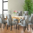 thumbnail image 4 of Forros para Sillas De Comedor Stretch Parsons Chair Slipcovers Universal Removable Washable Chair Seat Covers Protector for Dining Room Kitchen Hoteland Party, 4 of 6
