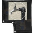 thumbnail image 1 of Outdoor Faucet Covers  Outside Pipe Cover Protector Socks for Winter Water Spigot Black, 1 of 8