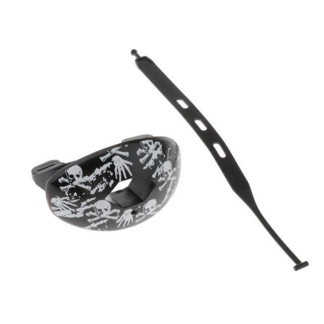 Ruiboury Mouthguards For All Durability And Fit For Any Mouth Shape Tooth Braces Mouth Guard Unique Skull 1Set