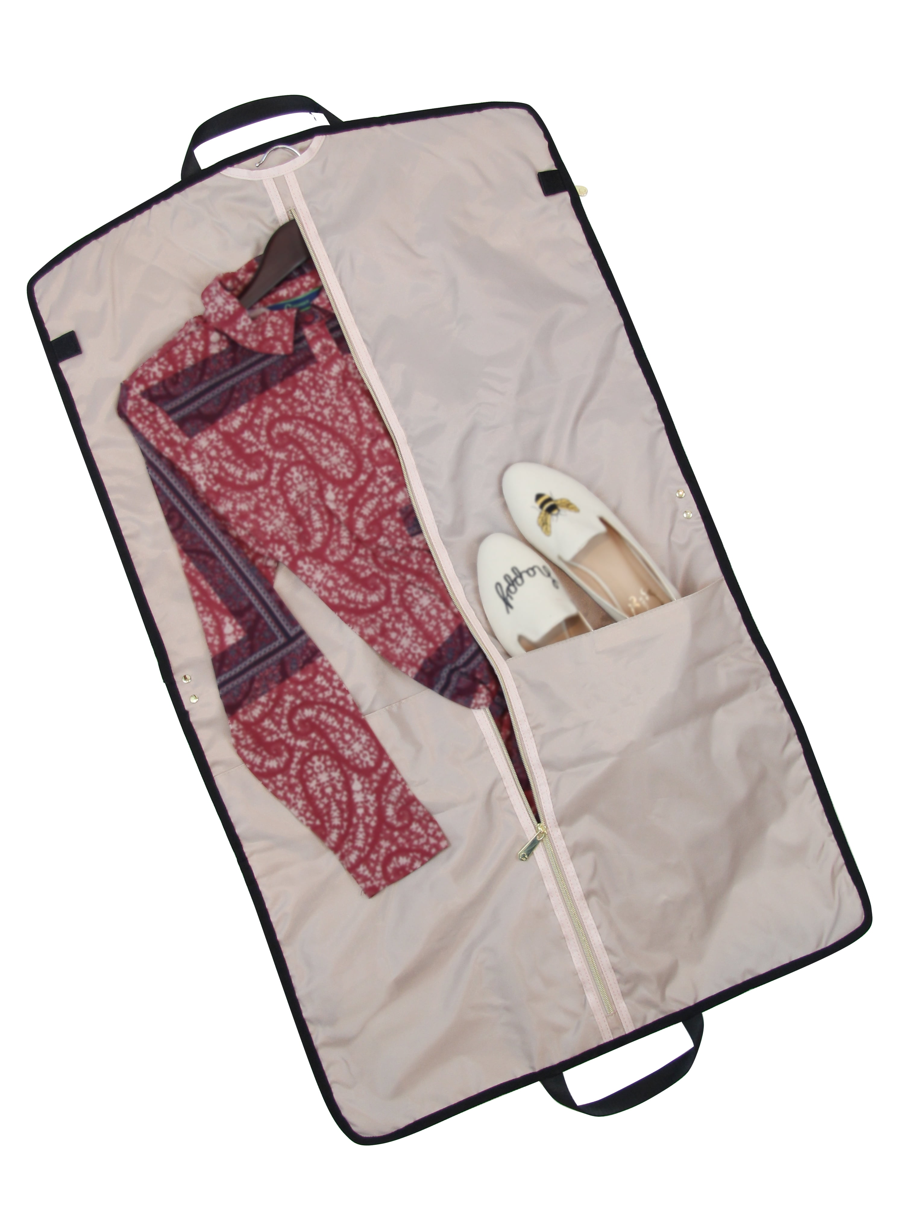 C. Wonder Women's Fabric Travel Garment Carrier, Black
