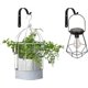 thumbnail image 4 of 16pcs Hanging Basket Iron Matal Bracket Hooks Wall Hanging Brackets Black Plant Lantern Wall Hooks Curve Bracket For Hanging Bird Feeders, Lanterns, W, 4 of 5
