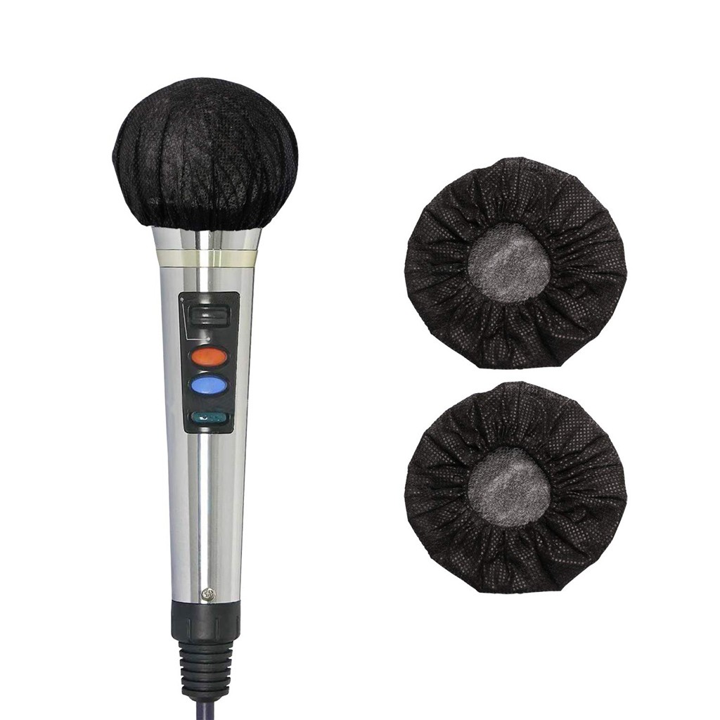 Byh 100 Count Microphone Hygiene Cover Odor Removal Disposable Mike