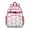 Rose-red-12, variant on Sweet Strawberries Backpack - Durable Waterproof School Bag with Chest Strap & Side Pockets