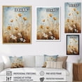 thumbnail image 4 of Designart "Meadow Grasslands Painting II" Floral & Botanical Floater Framed Canvas Wall Art, 4 of 7
