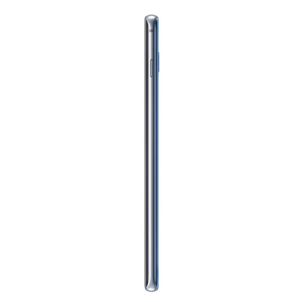 Restored Samsung Galaxy S10 Plus G975U 128GB Prism Blue GSM + CDMA Fully Unlocked Smartphone (Refurbished)