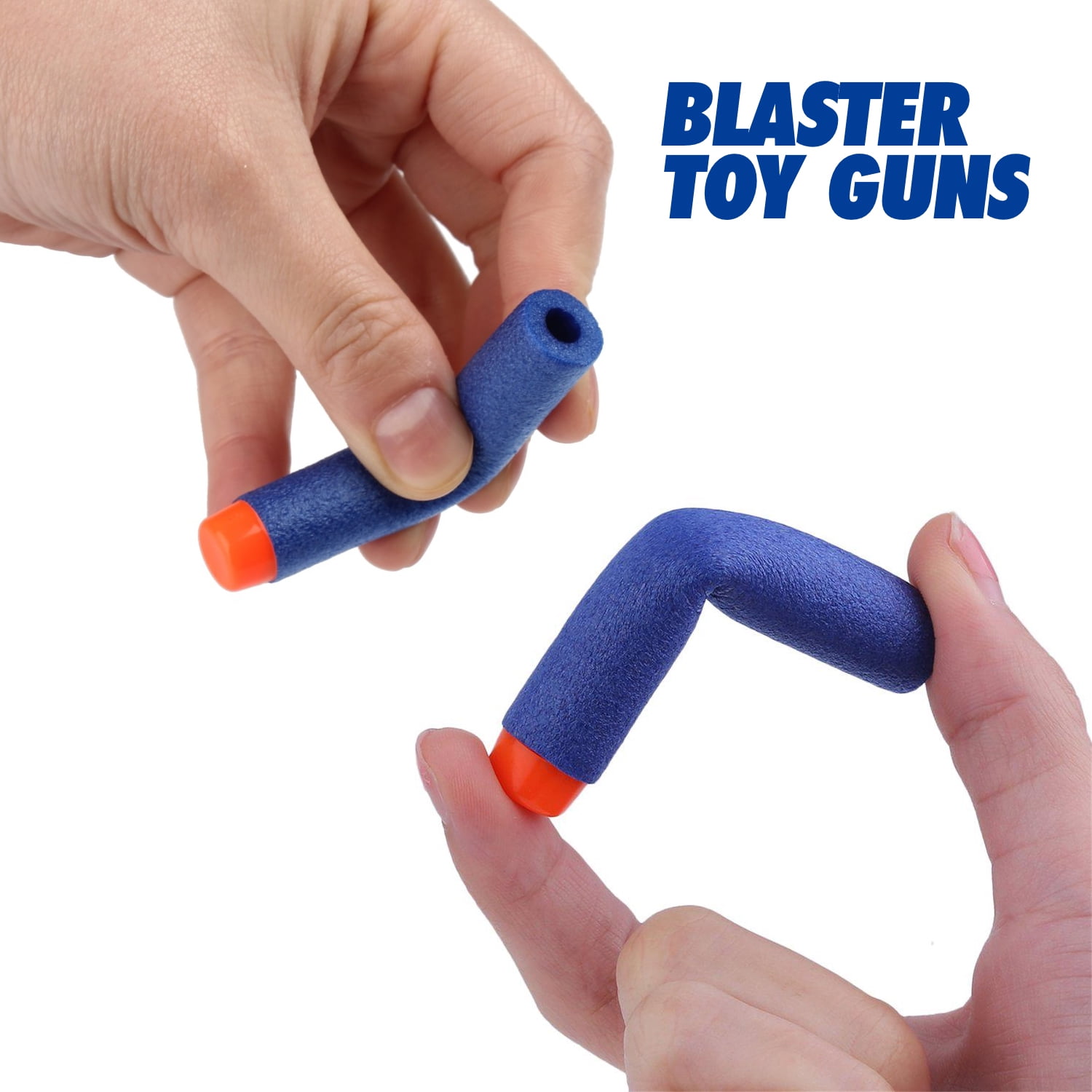 Quinn Best 2 Pack Blaster Toy Darts Gun with 60 Pieces Soft Foam Bullet for Children 3+ Age Fun Play