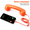 Orange, variant on Retro Telephone Handset Radiation-Proof Phone Headset Handset with Built In Speaker and Microphone for Cell Phones and Computers Comfortable for Home Office Calls