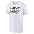 thumbnail image 2 of Men's White Oregon State Beavers Love Wins T-Shirt, 2 of 3