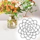 thumbnail image 1 of Wmhnj Portaflorales metlico con acabado lacado, juego de 6 piezas para diseño floral, base de hierro resistente a la oxidacin, soporte estable para arreglos florales., 1 of 7