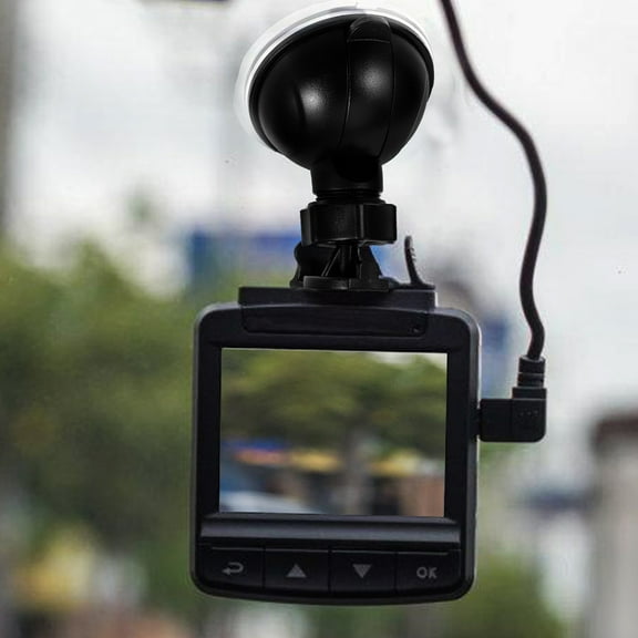 UPKOCH 3pcs Dashboard Suction Cup Bracket Dash Cam Mount Black Plastic Adjustable Angle for Driving