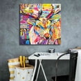 thumbnail image 5 of Epic Graffiti 'Funky Deer' by Grey, Giclee Canvas Wall Art, 26"x26", 5 of 6