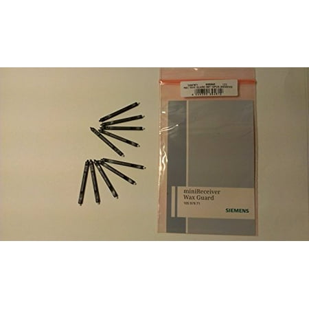 Siemens Manual - MINI-RECEIVER WAX GUARDS for Siemens Hearing Aids by Sivantos/Signia