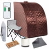 Babezdog 2L Portable Steam Sauna Tent Spa Slimming Loss Weight Full Body Detox Therapy